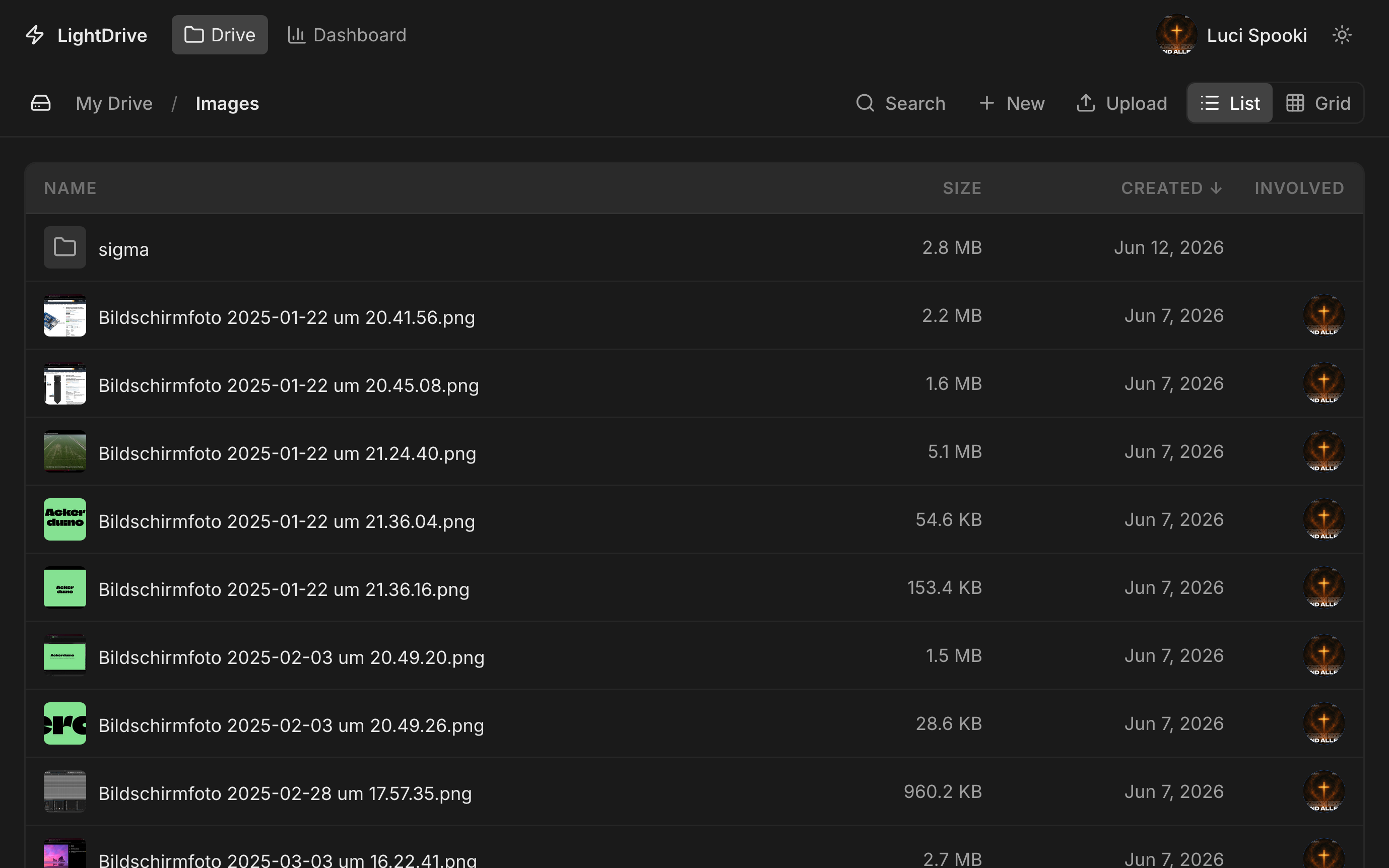 LightDrive app screenshot
